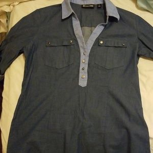 Half button up shirt